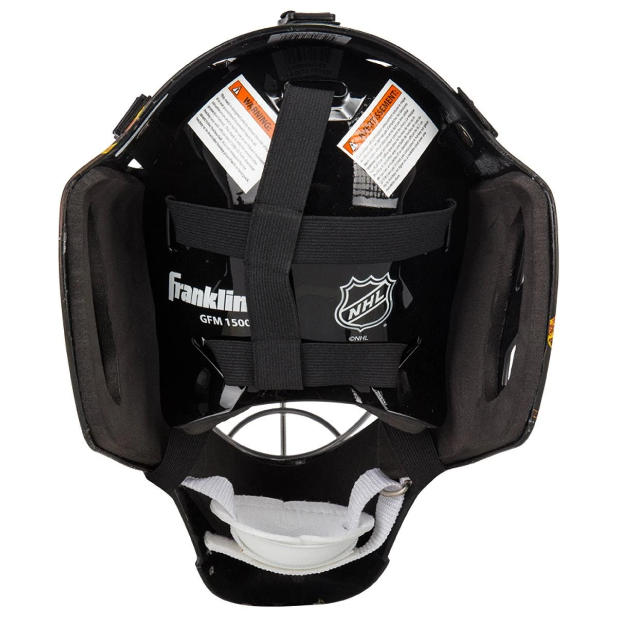 Franklin GFM 1500 New Jersey Devils Face Mask 5 Franklin GFM 1500 New Jersey Devils Face Mask - Image 5