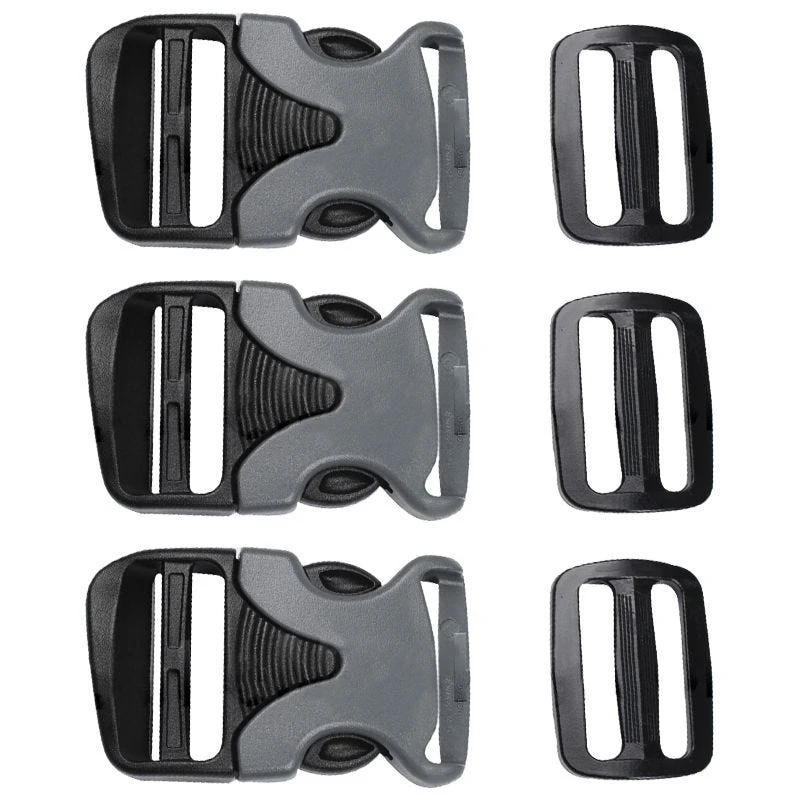 Vaughn Replacement Goalie Chest Protector Clips - 3 Pack 1 Vaughn Replacement Goalie Chest Protector Clips - 3 Pack