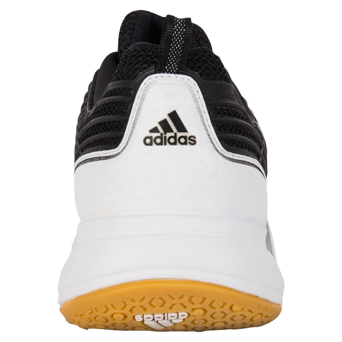 Adidas Volleio Women's Shoes - Black/Silver/White 4 Adidas Volleio Women's Shoes - Black/Silver/White - Image 4