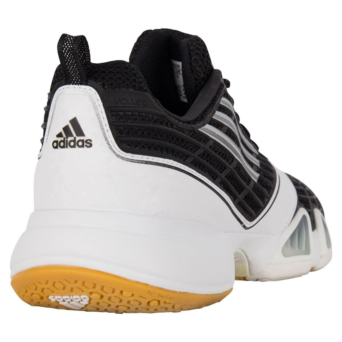 Adidas Volleio Women's Shoes - Black/Silver/White 5 Adidas Volleio Women's Shoes - Black/Silver/White - Image 5