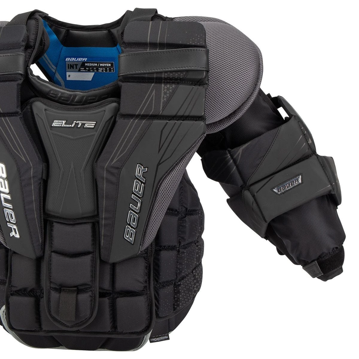 Bauer Elite Intermediate Goalie Chest & Arm Protector 4 Bauer Elite Intermediate Goalie Chest & Arm Protector - Image 4