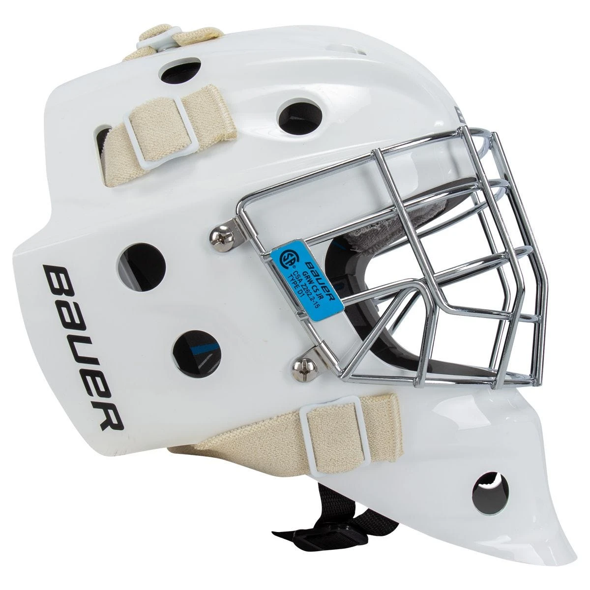 Bauer 930 Junior Certified Straight Bar Goalie Mask 2 Bauer 930 Junior Certified Straight Bar Goalie Mask - Image 2