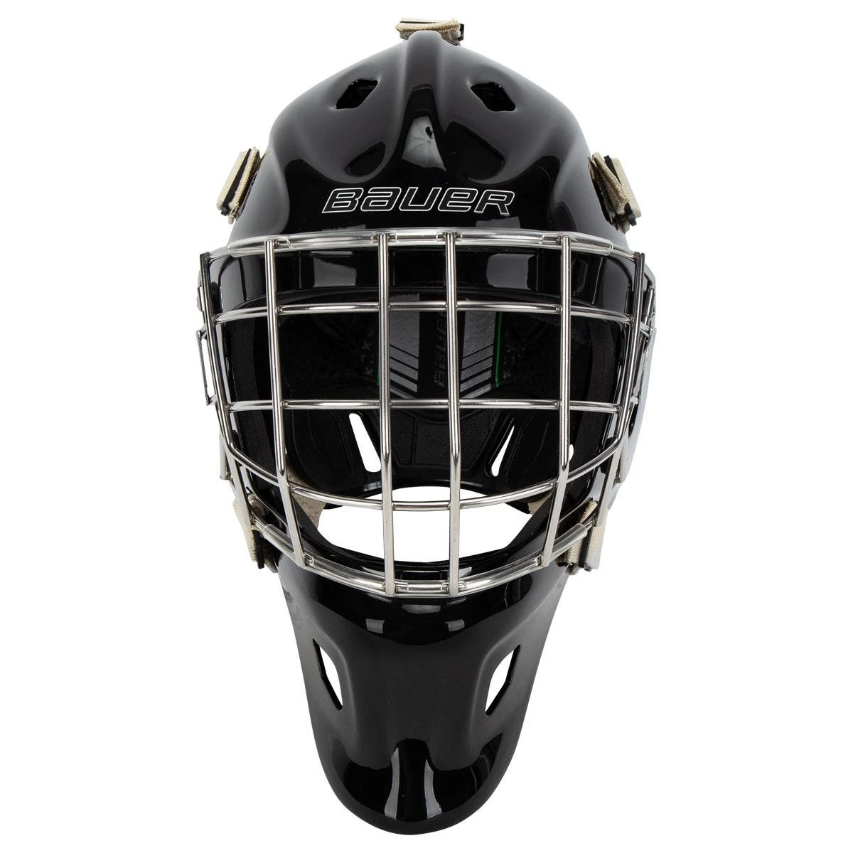 Bauer NME One Senior Certified Straight Bar Goalie Mask 3 Bauer NME One Senior Certified Straight Bar Goalie Mask - Image 3