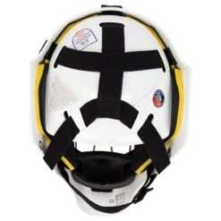 CCM Axis A1.5 Junior Certified Straight Bar Goalie Mask - Team -Bauer Sales Store ccm goalie mask axis a1 5 cert straight bar jr team inset4