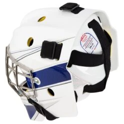 CCM Axis A1.5 Youth Certified Straight Bar Goalie Mask - Team 9 CCM Axis A1.5 Youth Certified Straight Bar Goalie Mask - Team -Bauer Sales Store ccm goalie mask axis a1 5 cert straight bar yth team inset3