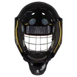 CCM Axis Pro Senior Certified Straight Bar Goalie Mask -Bauer Sales Store ccm goalie mask axis pro cert straight bar sr inset5