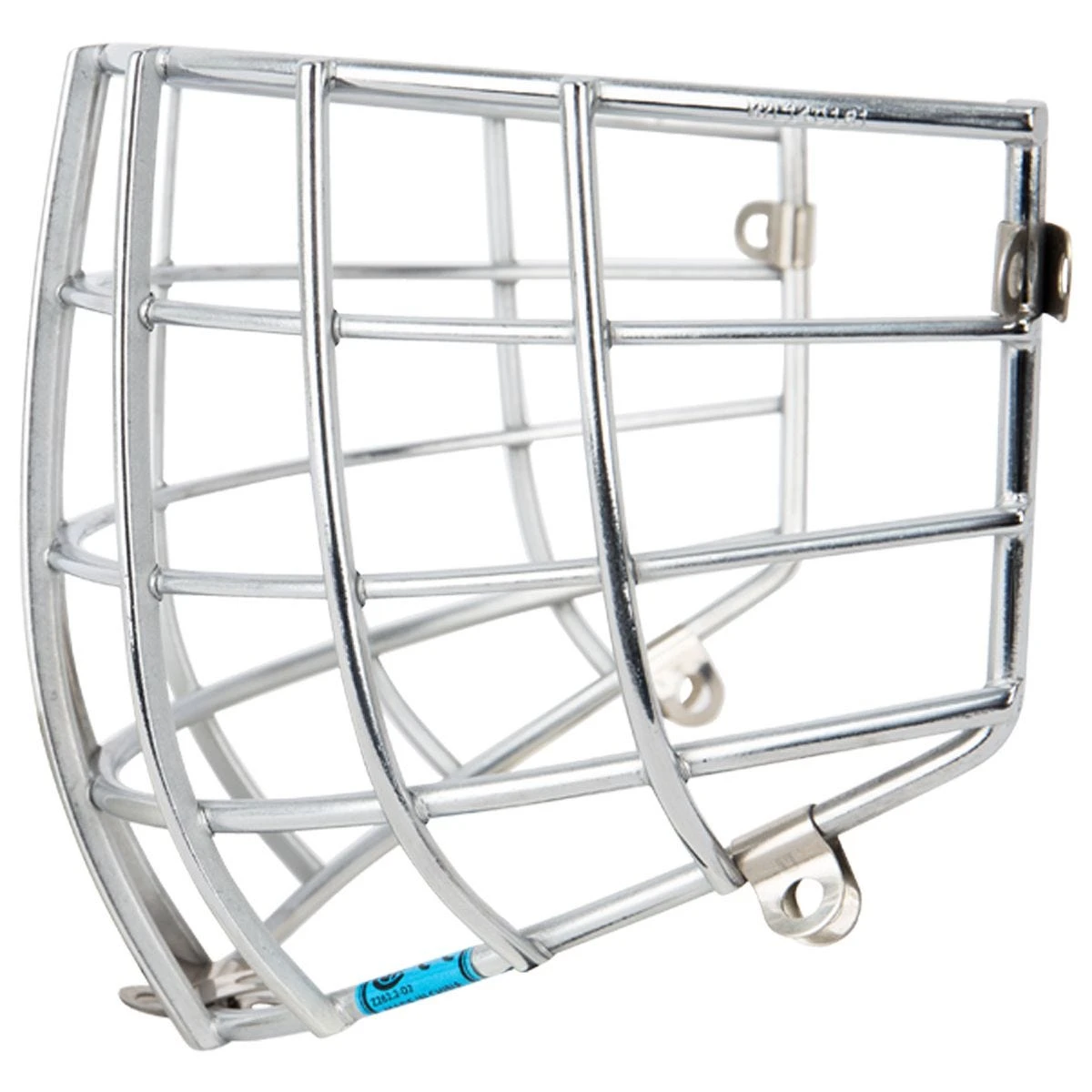 CCM Pro Titanium Certified Straight Bar Cage - Chrome 3 CCM Pro Titanium Certified Straight Bar Cage - Chrome - Image 3