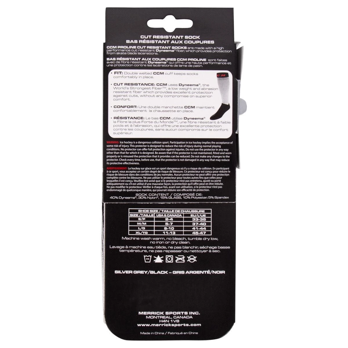 CCM Proline Level 5 Senior Cut Resistant Hockey Socks 5 CCM Proline Level 5 Senior Cut Resistant Hockey Socks - Image 5