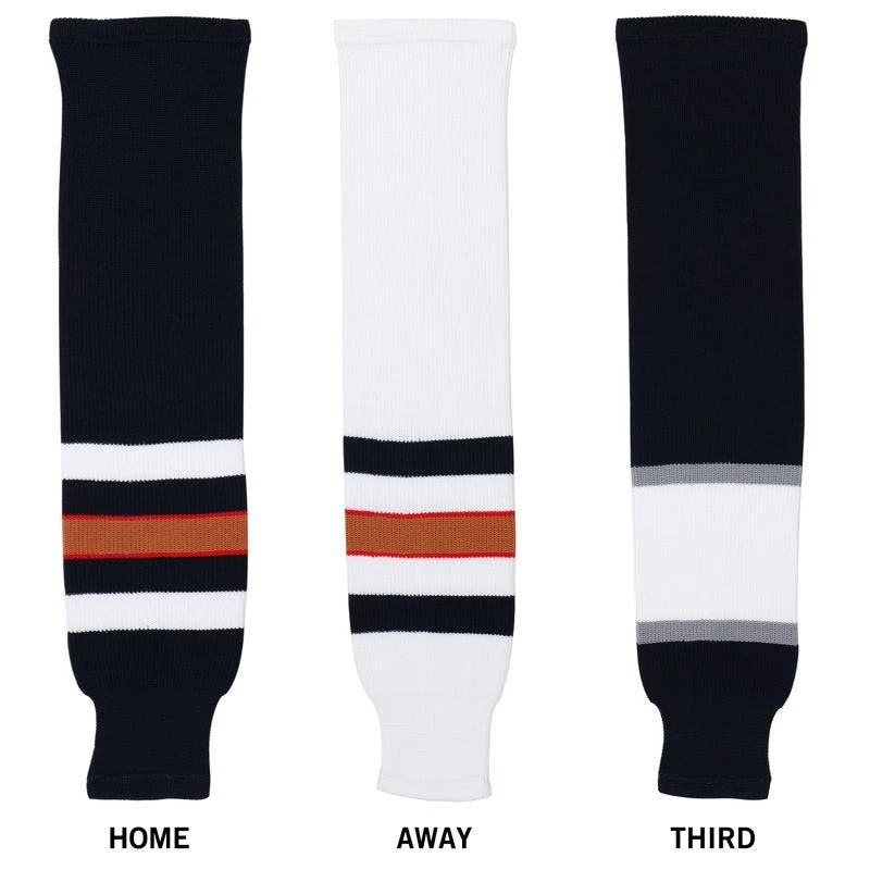 Edmonton Oilers Dogree Knit Hockey Socks 1 Edmonton Oilers Dogree Knit Hockey Socks