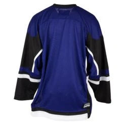 Stadium Youth Hockey Jersey - Purple/Black/White