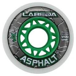 Labeda Asphalt Grip 83A Roller Hockey Wheel - White - 4 Pack -Bauer Sales Store labeda hockey wheel asphalt grip 15 ice 4pk inset3