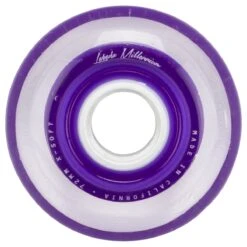Labeda Gripper Millennium X-Soft 74A Roller Hockey Wheel - Purple - 4 Pack -Bauer Sales Store labeda roller wheel millennium x soft purple 4pk inset1
