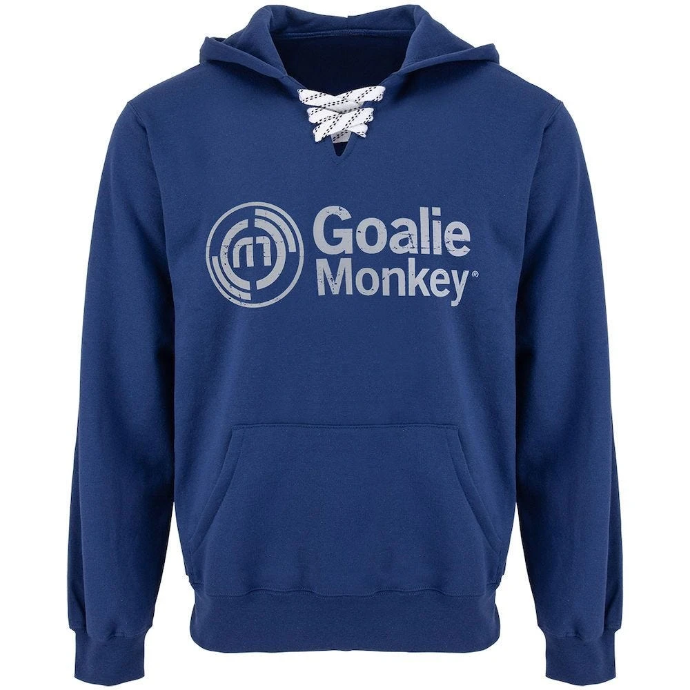 Goalie Monkey Skate Lace Senior Pullover Hoody 1 Goalie Monkey Skate Lace Senior Pullover Hoody