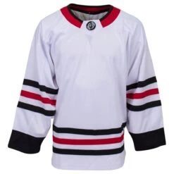 Chicago Blackhawks MonkeySports Uncrested Adult Hockey Jersey -Bauer Sales Store monkeysports hockey jersey uncrested chicago blackhawks sr inset7