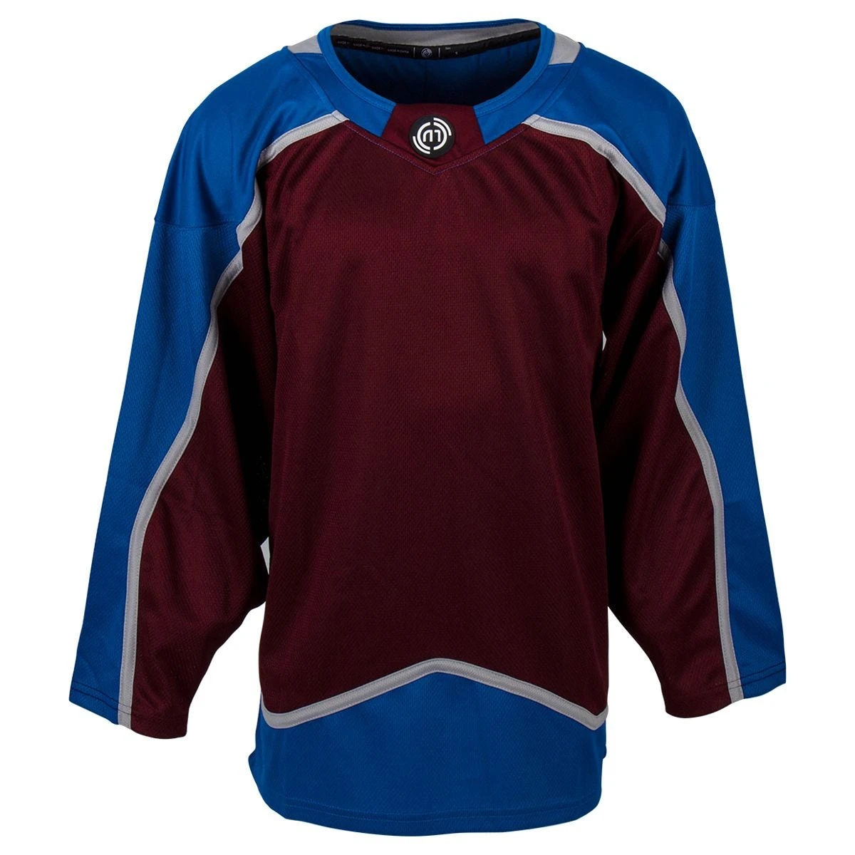 Colorado Avalanche MonkeySports Uncrested Adult Hockey Jersey 1 Colorado Avalanche MonkeySports Uncrested Adult Hockey Jersey