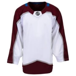 Colorado Avalanche MonkeySports Uncrested Adult Hockey Jersey 7 Colorado Avalanche MonkeySports Uncrested Adult Hockey Jersey -Bauer Sales Store monkeysports hockey jersey uncrested colorado avalanche sr inset7
