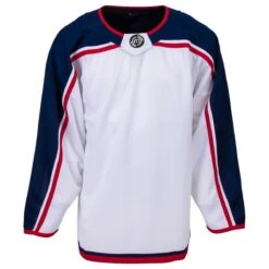 Columbus Blue Jackets MonkeySports Uncrested Junior Hockey Jersey -Bauer Sales Store monkeysports hockey jersey uncrested columbus blue jackets jr inset7