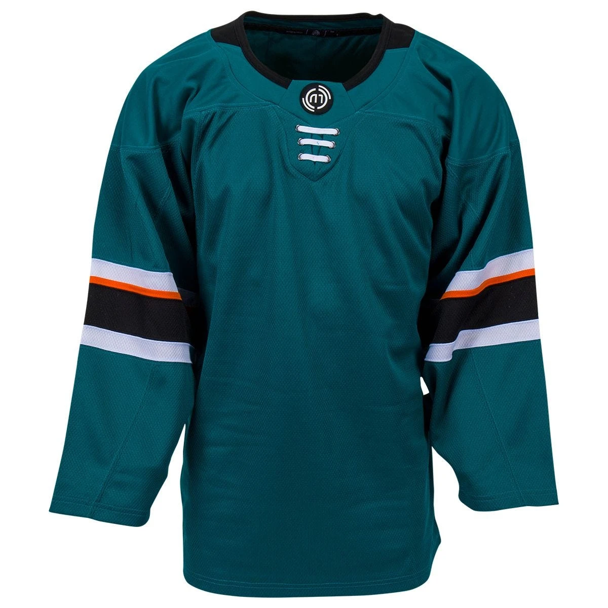 San Jose Sharks MonkeySports Uncrested Adult Hockey Jersey 1 San Jose Sharks MonkeySports Uncrested Adult Hockey Jersey
