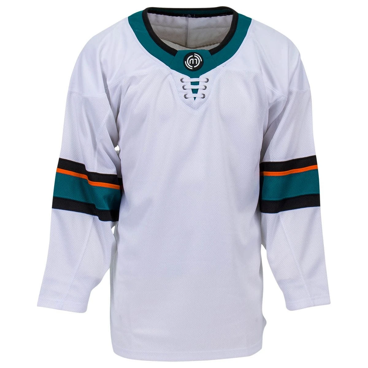 San Jose Sharks MonkeySports Uncrested Adult Hockey Jersey 3 San Jose Sharks MonkeySports Uncrested Adult Hockey Jersey - Image 3