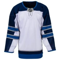 Winnipeg Jets MonkeySports Uncrested Adult Hockey Jersey -Bauer Sales Store monkeysports hockey jersey uncrested winnipeg jets sr inset3