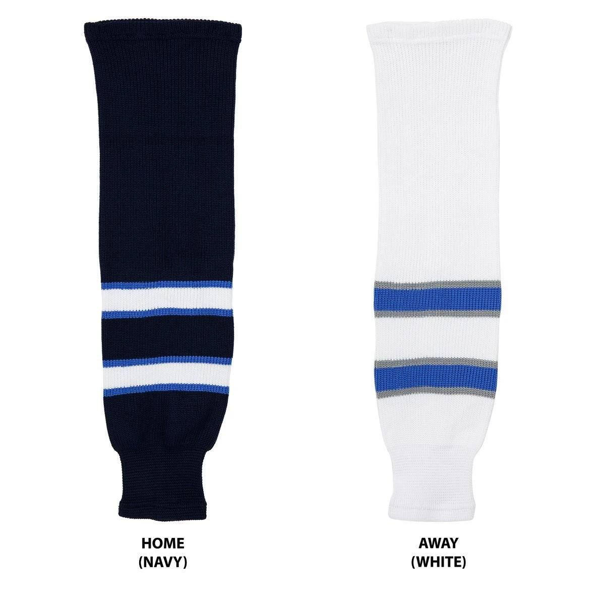 Winnipeg Jets MonkeySports Knit Hockey Socks 1 Winnipeg Jets MonkeySports Knit Hockey Socks