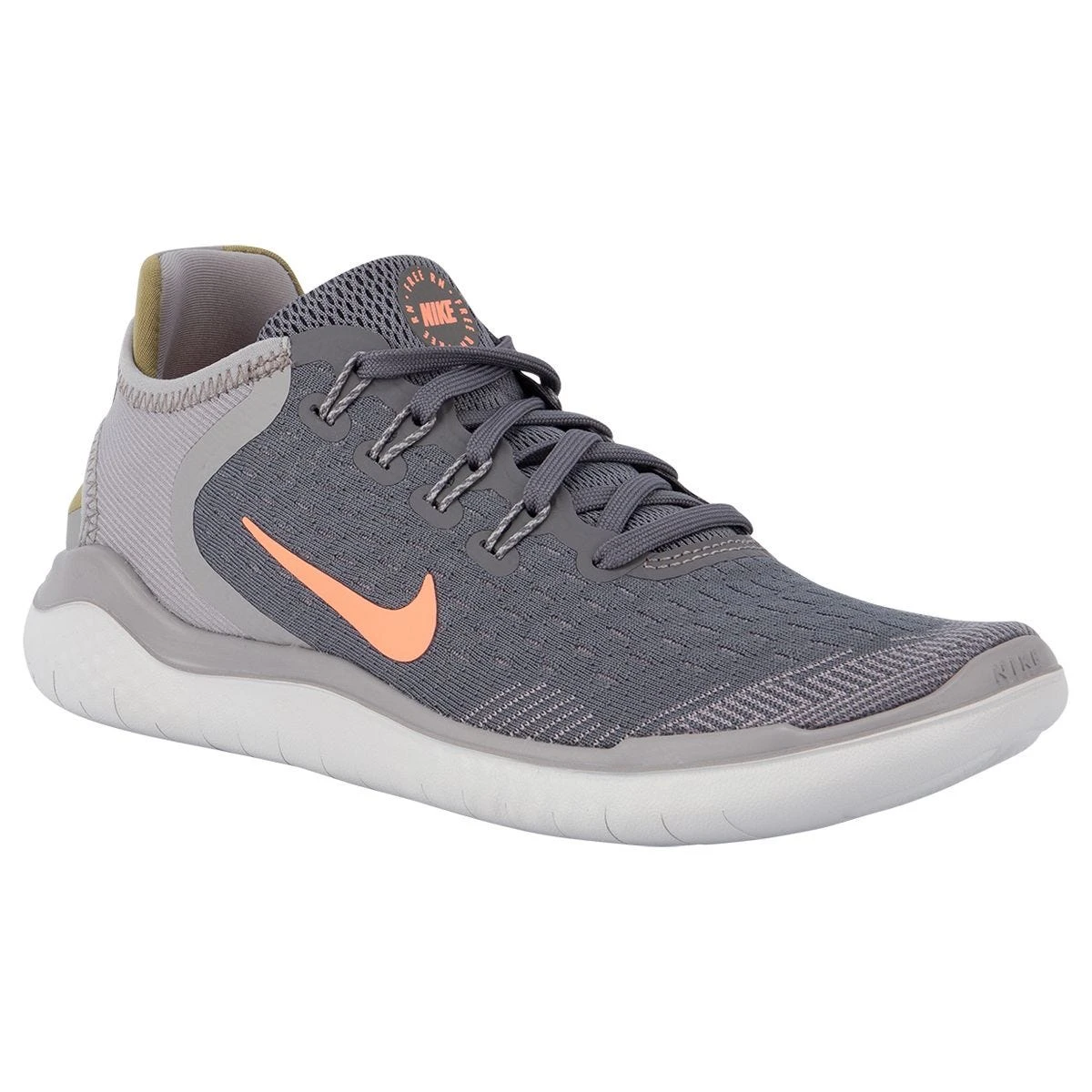 Nike Free RN 2018 Women's Running Shoes - Gunsmoke/Crimson Pulse/Atmospheric Grey 6 Nike Free RN 2018 Women's Running Shoes - Gunsmoke/Crimson Pulse/Atmospheric Grey - Image 6