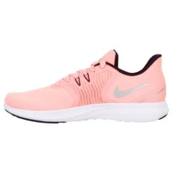 Nike In-Season TR 8 Women's Training Shoes - Pink/Metallic Silver/Burgundy Ash -Bauer Sales Store nike footwear womens in season tr 8 pink silver burgundy inset1