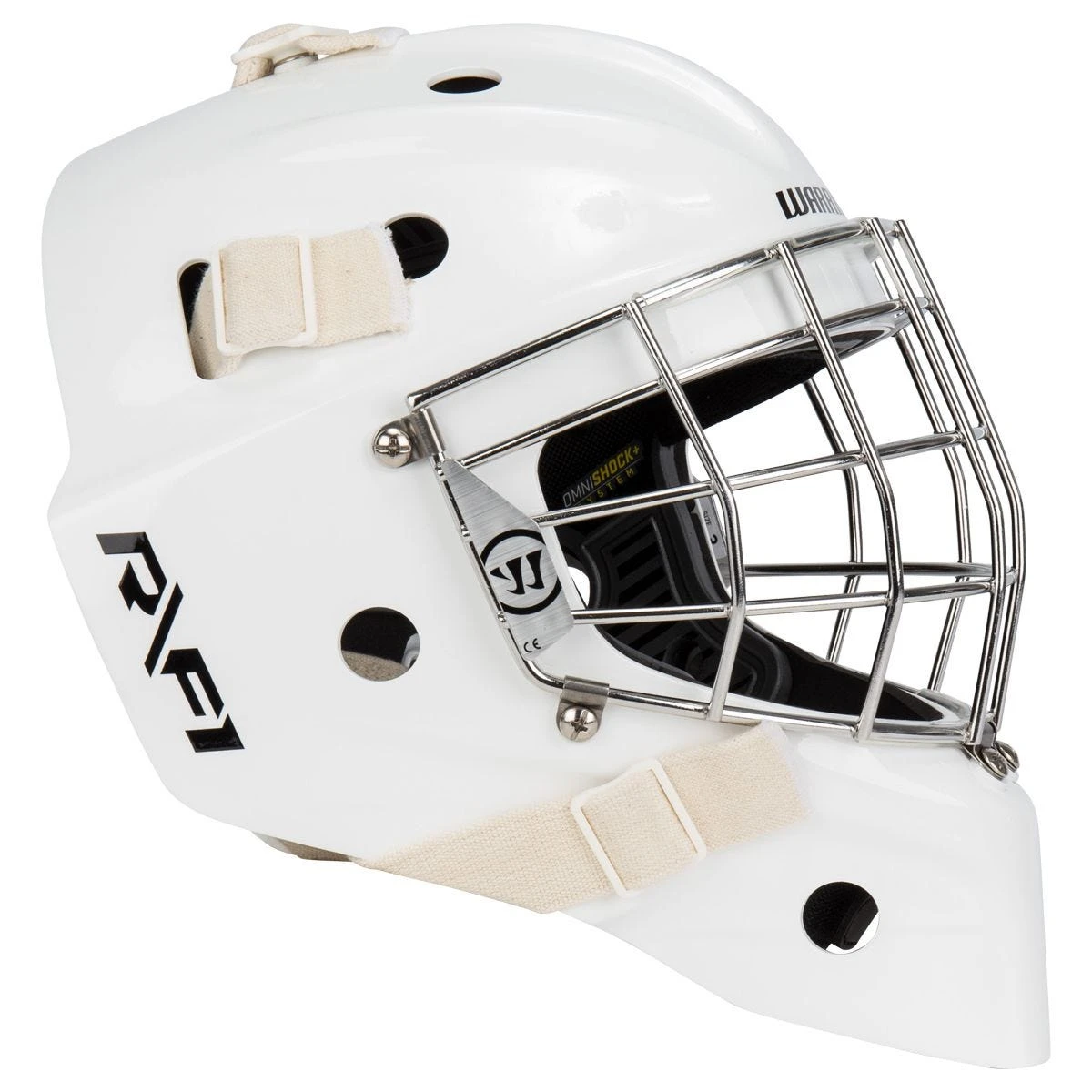 Warrior Ritual R/F1 Junior+ Certified Straight Bar Goalie Mask 2 Warrior Ritual R/F1 Junior+ Certified Straight Bar Goalie Mask - Image 2