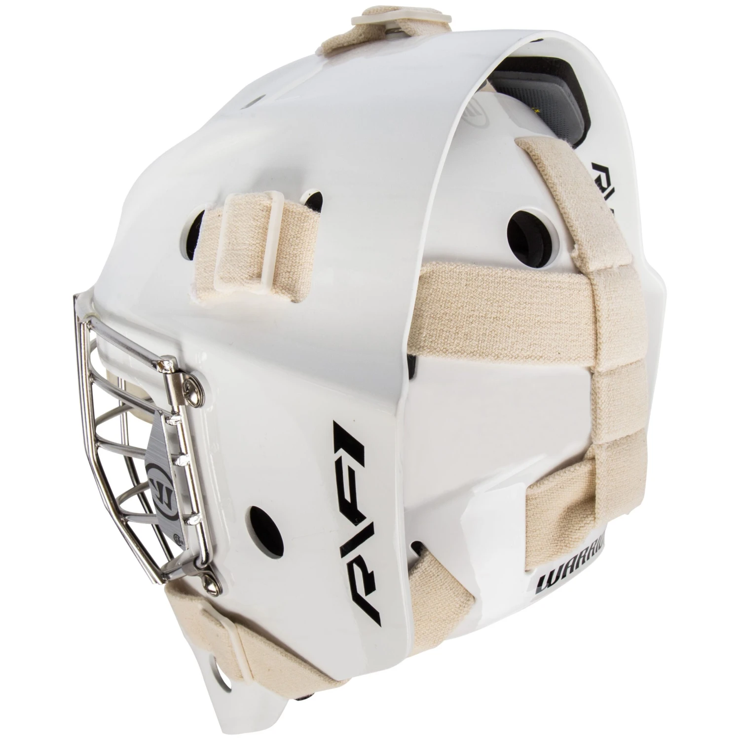 Warrior Ritual R/F1 Junior+ Certified Straight Bar Goalie Mask 4 Warrior Ritual R/F1 Junior+ Certified Straight Bar Goalie Mask - Image 4