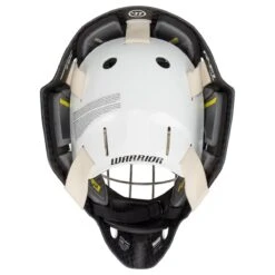 Warrior Ritual R/F1 Pro Senior Certified Straight Bar Goalie Mask -Bauer Sales Store warrior goalie mask ritual r f1 pro sr inset5